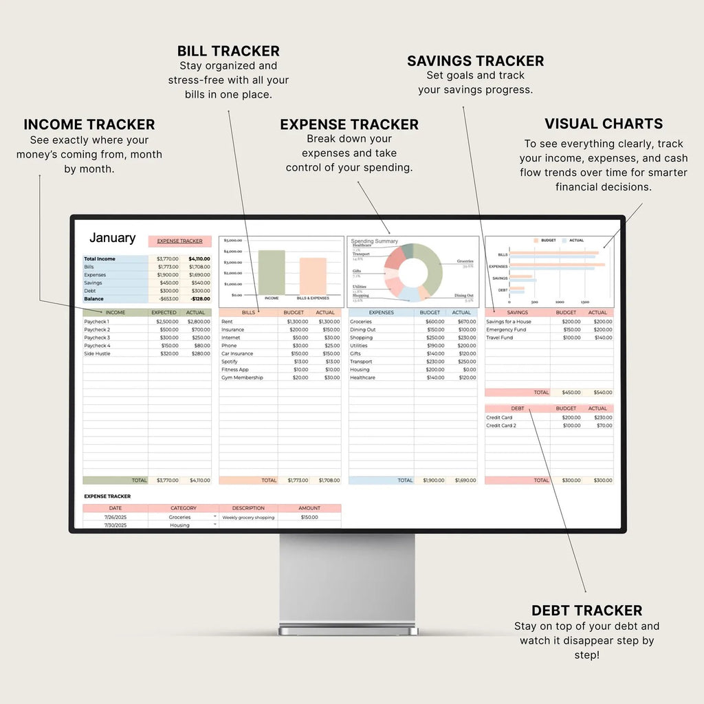 Personal Financial Planner – Personal Budget & Expense Tracker